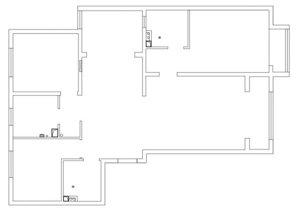 51平的小户型loft，利用层高做二居室