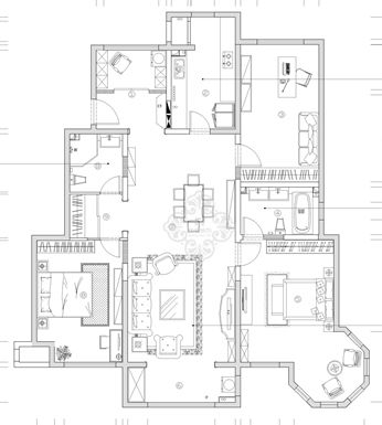 金科廊桥9.8万简约主义展现健康家居魅力空间