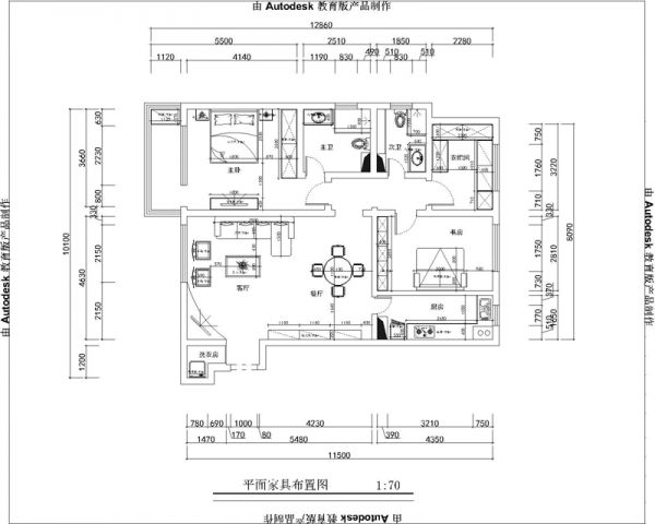 风林绿洲新中式三居