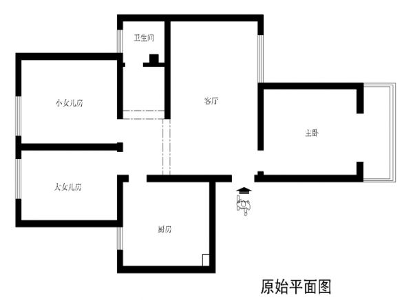 创业家园108平现代简约效果图设计