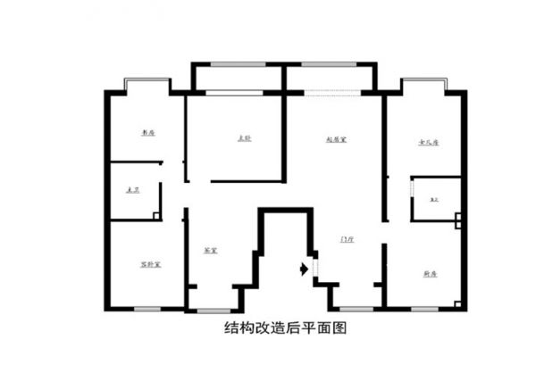 铁建山语城160平新古典风格案例效果图设计