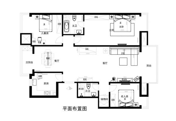 首开缇香郡135平简欧风格案例赏析