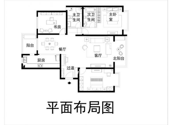 k2玉兰湾150平欧式风格案例赏析