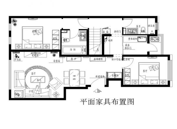 金隅翡丽170平美式乡村案例赏析