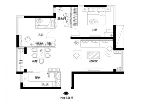 香山81号院（半山枫林二期）90平现代简约风