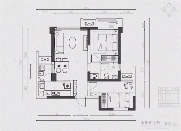 64平的北欧风二居室，从细节处展现出格调