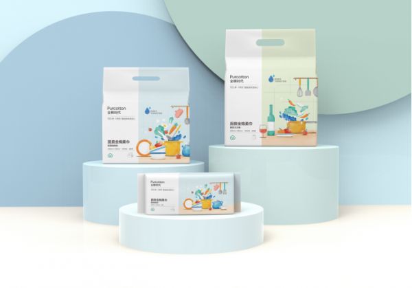 全棉时代新品棉柔巾:下厨房,是一件干净有趣的事