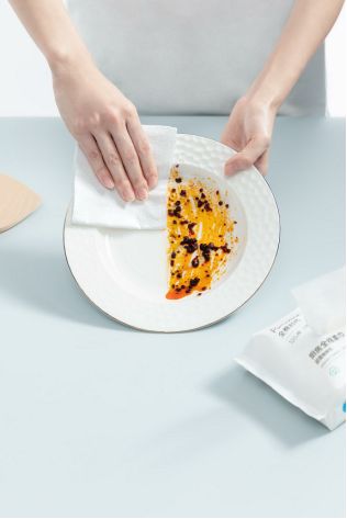 全棉时代新品棉柔巾:下厨房,是一件干净有趣的事