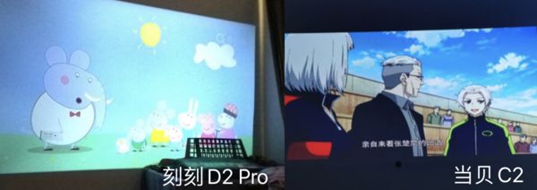 刻刻D2 pro投影仪怎么样?和当贝C2相比哪款性价比更高?