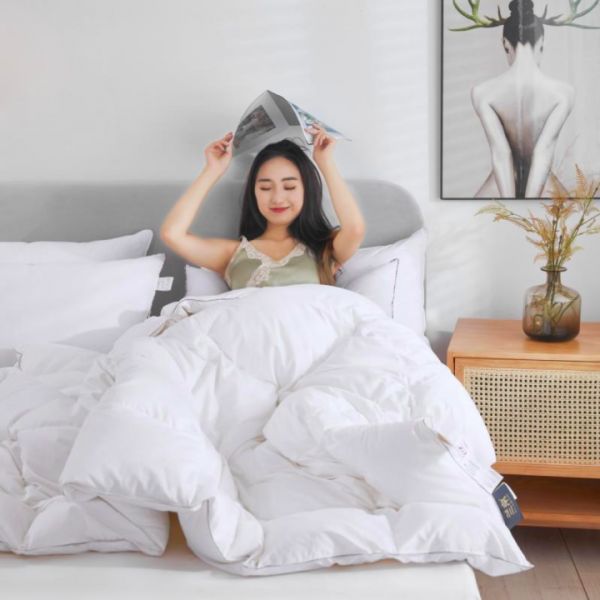 开抢!2022床兰帛五星臻品鹅绒被 十年全额兑换 不玩虚的