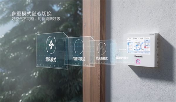 松下新支流马达全热交换器