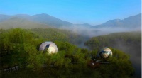 大自然地板天猫超级品牌日，巧妙改造零碳星球度假村