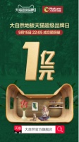 大自然地板和天猫超级品牌日联手，开启新零售新时代