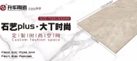 升华陶瓷石艺plus大T时尚通体大理石瓷砖，大无界，美无限