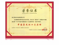 厨品乐集成灶荣膺金刺猬奖2019年度中国集成灶十大品牌