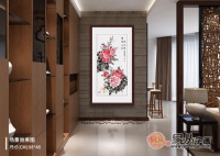 适合玄关的挂画有哪些，选这些精品竖版花鸟画就对了