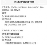 2019冷柜企业标准“领跑者”：海尔、美的上榜