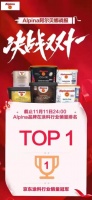 今年双十一最大的料是涂料，阿尔贝娜豪夺四项第一