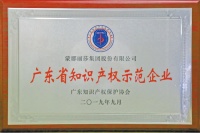 蒙娜丽莎集团入选“2019年广东省知识产权示范企业”