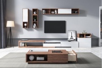 解决电视周边杂乱问题，唯诺斯佳住宅家具的高颜值电视柜