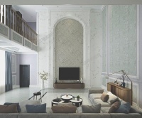 想用人造石做背景墙？这几套案例必须看-欧神诺人造石