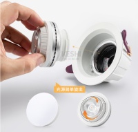 【可诗照明新设计】筒灯只是筒灯？不！它还能是射灯