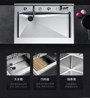 跨界四合一| 美的集成式水槽洗碗机悦净，轻松解决餐前餐后清洁难题