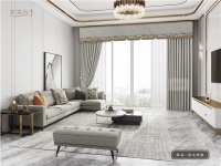 新浪精选：如鱼得水窗帘精品——《恬淡琉璃》