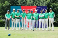 中国明星设计师高尔夫俱乐部明星对抗赛圆满收官，全明星荣誉队险胜捧杯