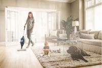 厨房重油区怎么处理？用Shark鲨客蒸汽拖把T8一拖即净！