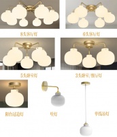 白玉磨砂，无二造型，宜美雪人系列吸顶吊灯上市