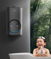 智享净热好水丨美的燃气热水器日光域UV8，UV杀菌，健康纯净