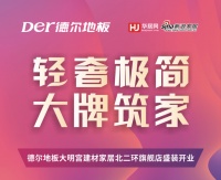 轻奢极简大牌筑家，德尔地板全省联动陕西站盛大起航