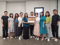 河南省陈设艺术协会3A认证走进郑州青草地装饰设计有限公司