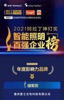 雷士照明喜获阿拉丁神灯奖三项殊荣！
