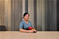 软装百大门店·玉兰专卖店负责人谢文兰