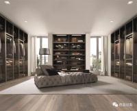 原木轻奢衣帽间，德嘉印象为您定制时尚简约生活空间