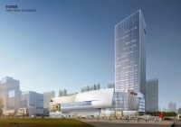 日立电梯中标郑州“天幕地标”