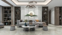 蒙娜丽莎瓷砖“素居”新中式：用空间设计哲学诠释禅意人生