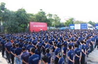 亿合门窗8月份全体员工大会圆满召开