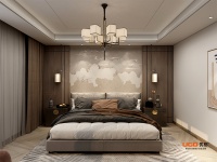 优格全屋定制|新中式卧室，才是生活该有的品质