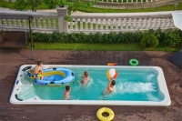 爱菲尔温泉成品泳池|总感觉家里缺少点什么？