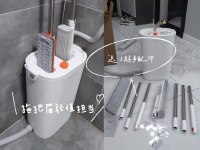 净污分离清水洗拖把，佳帮手二合一自洁拖把测评