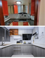 3平老破小变身颜值厨房样板间！京东双11“厨房7天快改”成果亮相