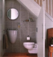 自建房楼梯下的卫生间如何设计  楼梯下做卫生间的风水禁忌