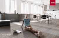 满满高级感的曙光银灰地板 打造耐看不过时的家居经典