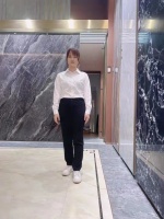 大板赢销丨梅州欧神诺廖小花：坚持优质服务，缔造美好人居！