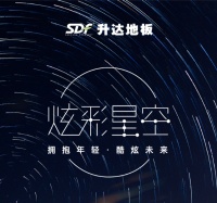 星空下柔和的爱意 升达优质木地板测评