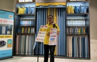 “魔法窗帘轻店”广东家具展上接受广东卫视专访