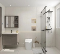 欧路莎卫浴：奶油侘寂风浴室，谁看谁心动！